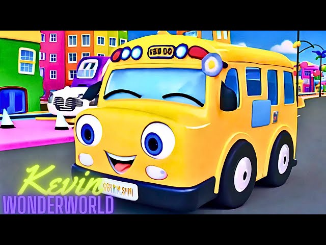 Wheels On The Bus - Video For Kids | Popular Nursery Rhymes and Kids Songs