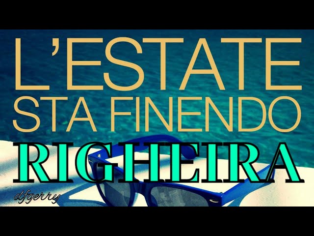 "L'ESTATE STA FINENDO" RIGHEIRA, Keyboard Live Cover  _dfgerry_