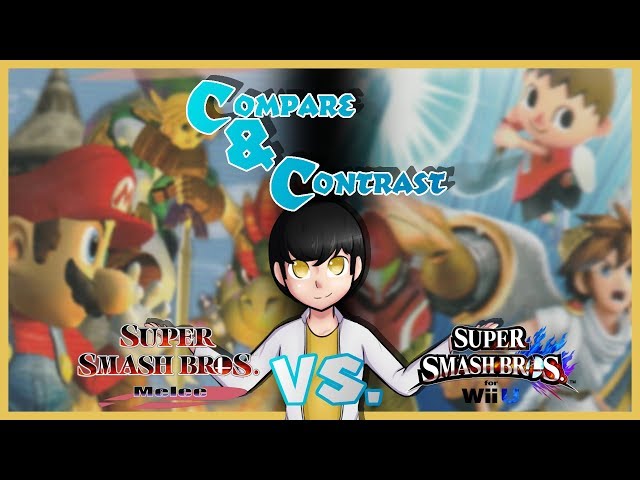 Super Smash Bros. Melee vs. for Wii U - Compare & Contrast