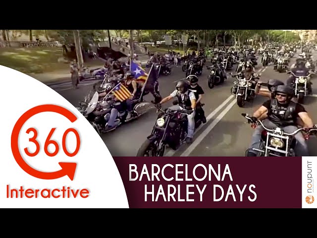 Barcelona Harley Days | 360 Degrees Virtual Reality