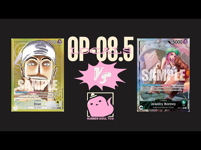 (OP08.5) OPTCG POV: Enel vs Bonney! Asgard Games Locals! Round 2!