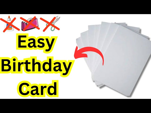 birthday card/birthday card ideas/birthday card making/birthday card kaise banaye