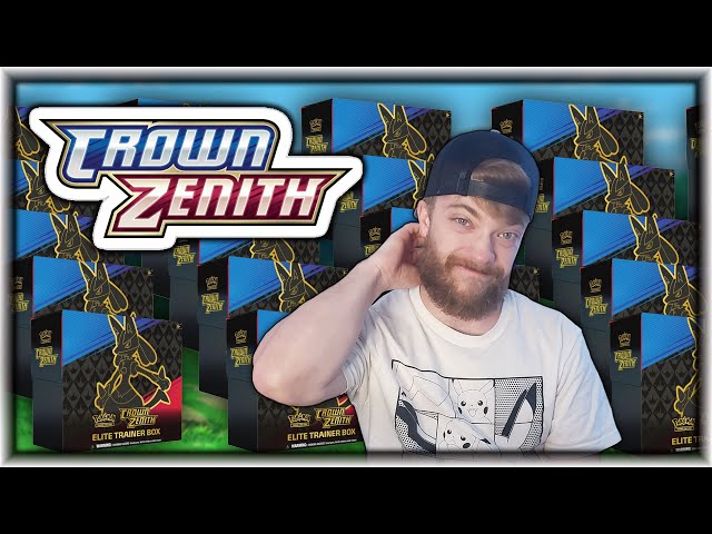 My BIGGEST Pokémon TCG Crown Zenith Opening Yet!