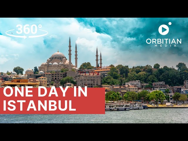 Istanbul Guided Tour in 360°: One Day in Istanbul Trailer (8K version)