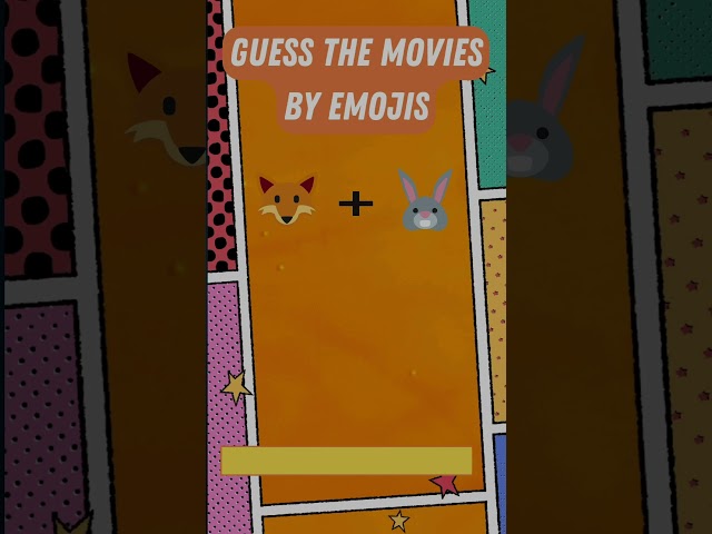 Guess The Movies Title By Emojis, Leave Your Answer On The Comment Section