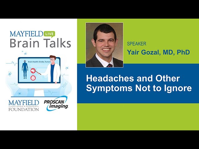 Brain Talks!: Headaches and Other Symptoms Not to Ignore with Yair Gozal, MD, PhD