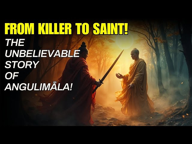 📌 From Killer to Saint: The Astonishing Redemption of Angulimāla! 🏯🔥