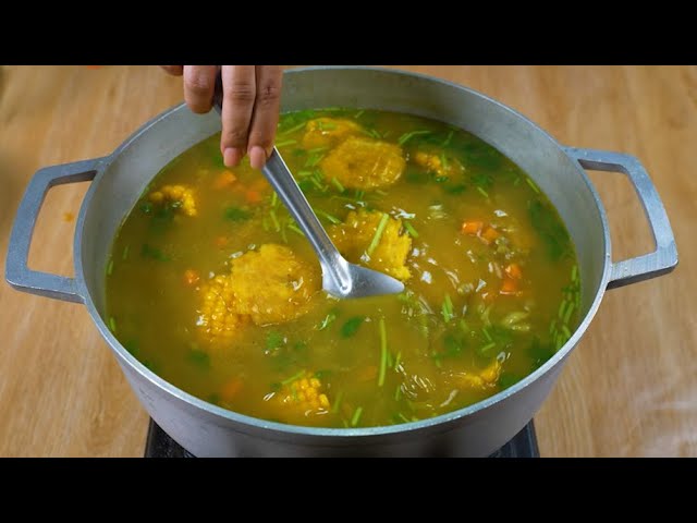 SOPA DE PATACONES | Cómo Hacer Sopa de Patacones