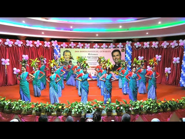 Santali Dance || Don Bosco School, Amguri, Kokrajhar