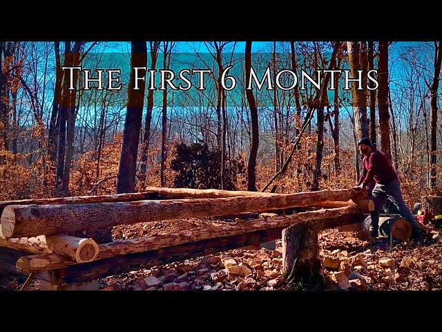 Building a Remote Log Cabin -  Off Grid