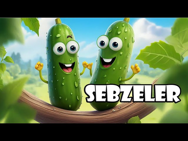 Sebze Şarkısı | Eğlenceli ve Eğitici Çocuk Şarkısı | Vitamin Dolu Sağlıklı Günler!