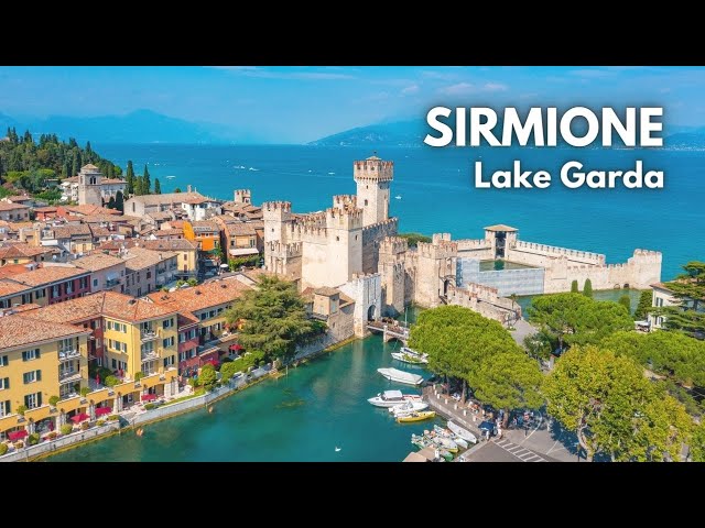 Sirmione in Lake Garda, Italy 🇮🇹 🍦 I wasn't expecting it to be so beautiful 😍  Walking Tour 4K