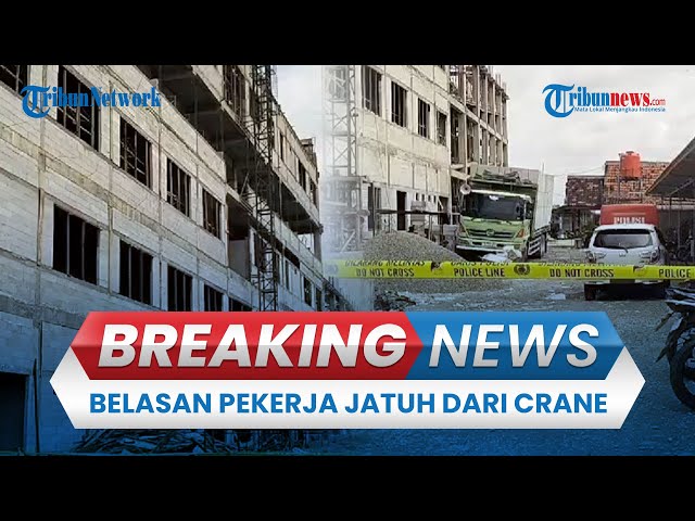 🔴BREAKING NEWS: Belasan Pekerja Jatuh dari Crane Proyek Rumah Sakit di Blora, 3 Orang Tewas