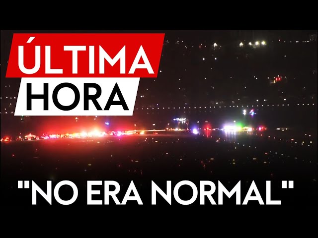 ÚLTIMA HORA: Accidente aéreo en EEUU: la dotación de personal en la torre de control "no era normal"