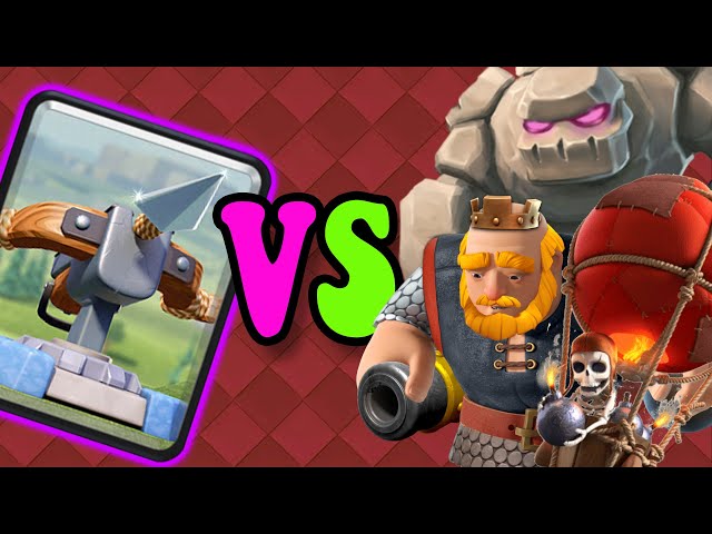 X-Bow IWiz Nado vs Hard Counter Deck   👈 Best  deck in clash Royale