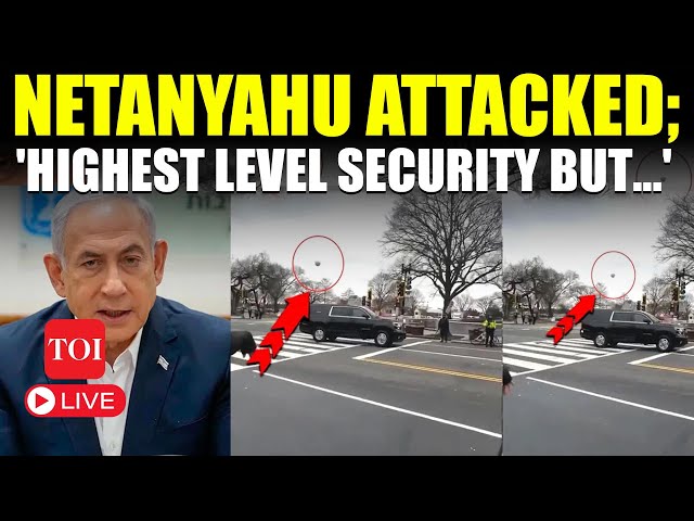 Israeli PM Attacked Despite Tight Security; Big 'Security Breach' In U.S. | Netanyahu In Shock