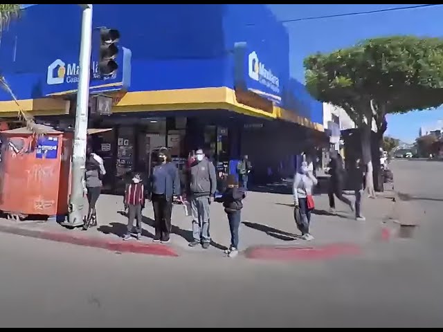 People of Tijuana Centro vs San Diego Downtown 360 video