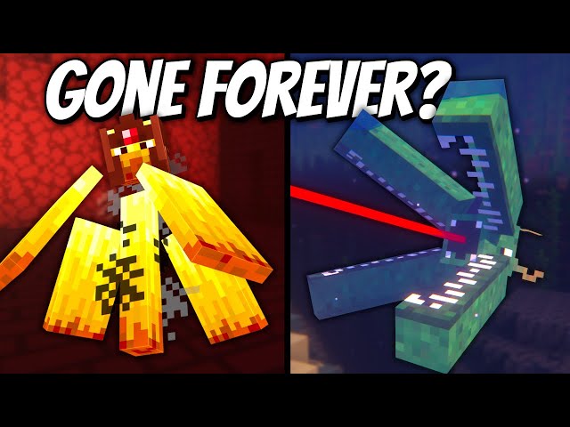 Minecraft and it's FORGOTTEN Mobs