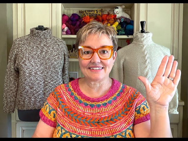 Ep 123 Two Sweaters & Design Talk & Bohus Knitting