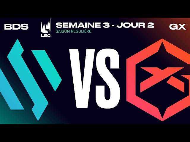 BDS vs GIANTX, PRÉPARER LES PLAYOFFS (LEC Winter 2025)