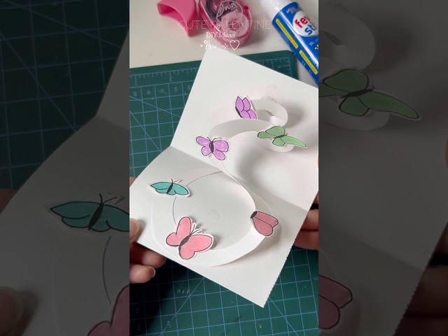 Valentine Gifts♥️#tutorial #art #artandcraft #origami #satisfying #gift #diy #valentine #short #card