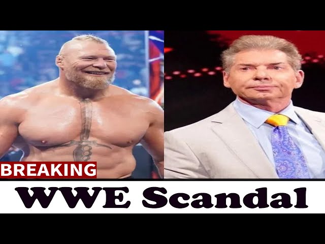 WWE Scandal Brock Lesnar Named In Lawsuit Against Vince McMahon Over Sexual Misconduct