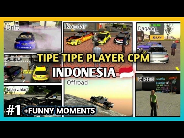 CHARACTER PLAYER CPM #1 +FUNNY MOMENT CAR PARKING MULTIPLAYER