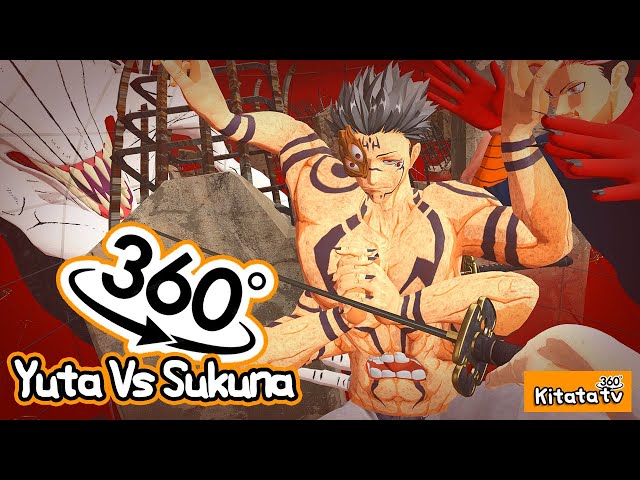 呪術廻戦︱Yuta vs Sukuna 360°  #vr  Pov [4K animation] by Kitata360Tv