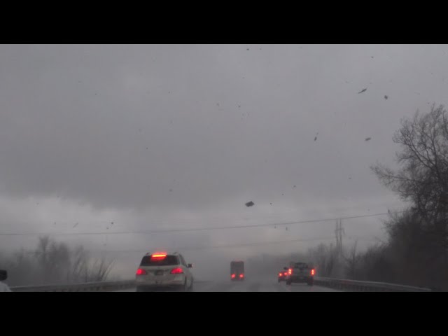 Close-Range Tornado near Olathe, KS - March 15, 2021