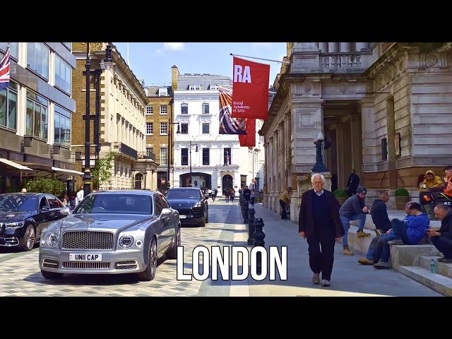 Shocking Phone Snatching in Central London Walk | Piccadilly, Bond Street | Virtual Walking Tour