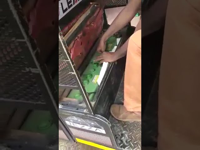 e rickshaw lithium ion battery install live