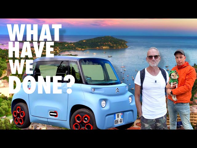 We bought a CITROEN AMI but neither of us can drive. Are we CRAZY?!