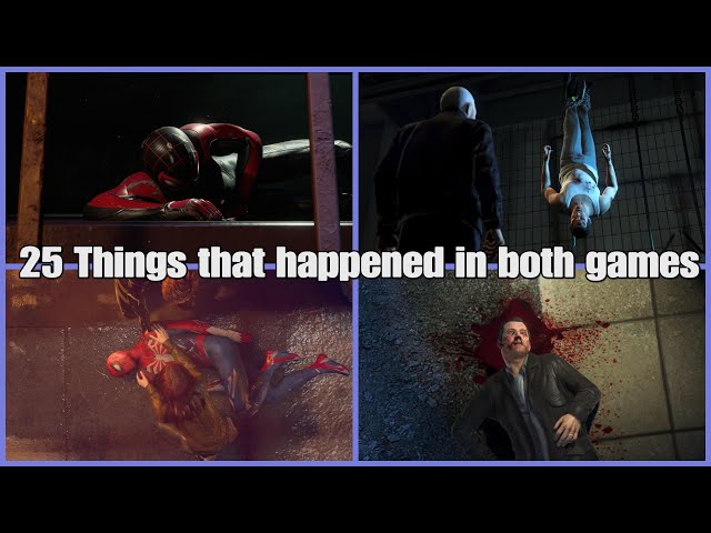 25 Things that happen in both Spider-Man 2 & Grand Theft Auto 5