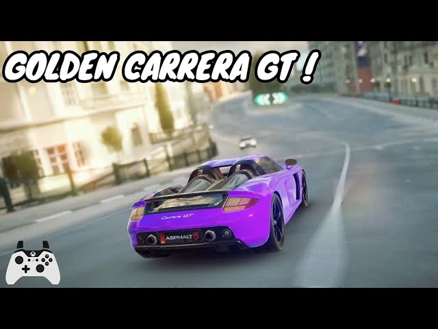 Asphalt 9 5* Golden Porsche Carrera GT Multiplayer