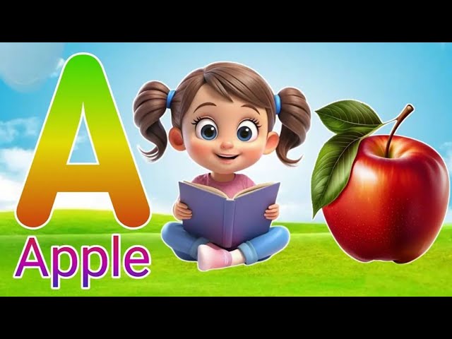 Phonics Song 2 with TWO Words in 3D-A For Airplane - ABC Alphabet Songs with Sounds for Children-184