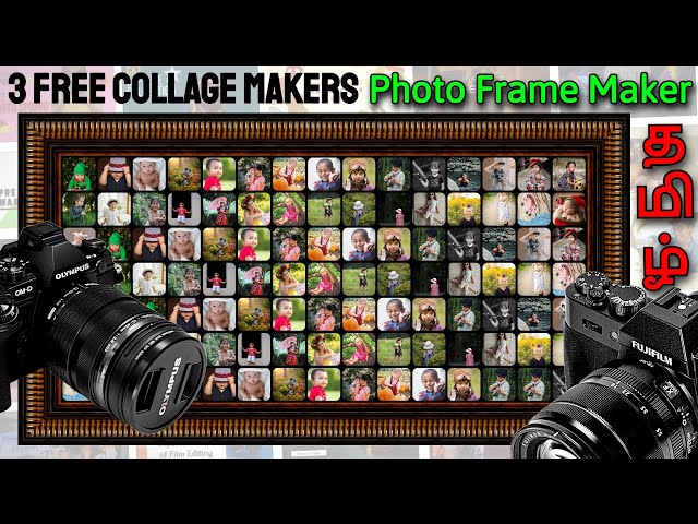 3 Free Collage Makers & Photo Frame Maker Tutorial - Photo Collage in Tamil