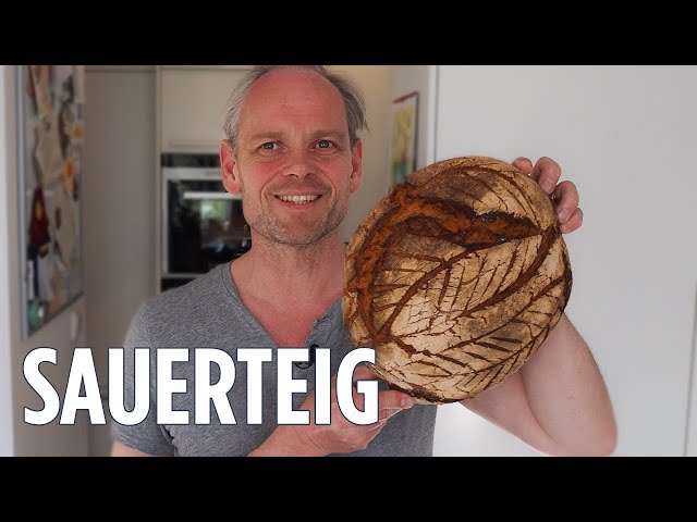 Die Kunst ein Brot zu backen - ganz einfach mit Sauerteig