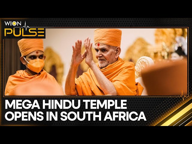 South Africa Opens Largest Hindu Temple in Southern Hemisphere | World News | WION