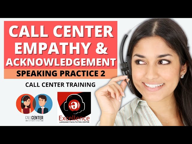 🗣️🎧Call Center Speaking Practice 2 │Empathy & Acknowledgement