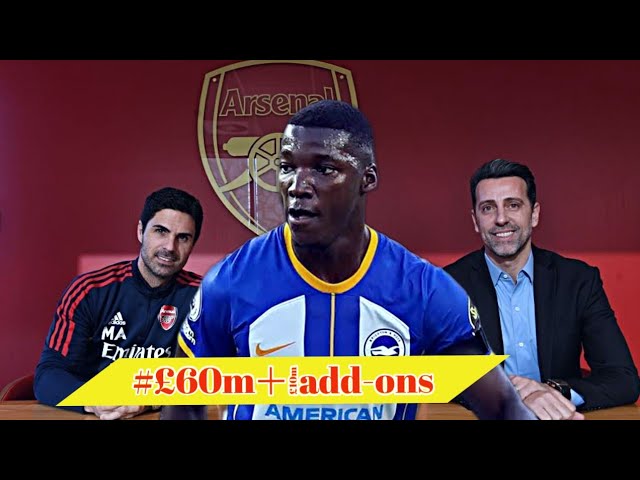 Arsenal have submitted a second bid to Brighton for their midfield star Moises Caicedo