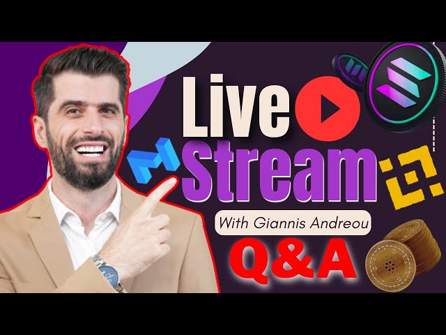 Live Για Κρυπτονομίσματα - Binance, MATIC, Cardano, SOL Και Q&A #Crypto