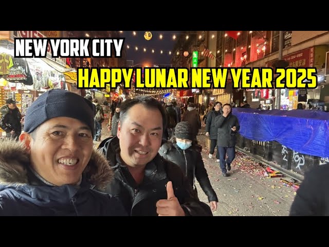 New York City: Chinese New Year Firecrackers 😂🤣Boom Times 😄 🤣