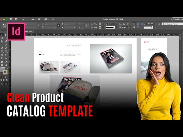 Clean Product Catalog for Adobe InDesign