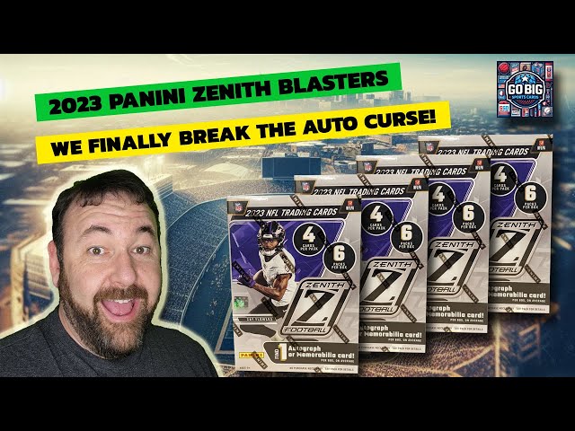 More 2023 Zenith Blasters, We Finally Break the Autograph Curse!