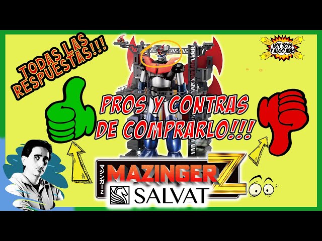 MAZINGER Z Salvat PROS Y CONTRAS (Argentina) Miralo antes de comprar!  #mazingerz