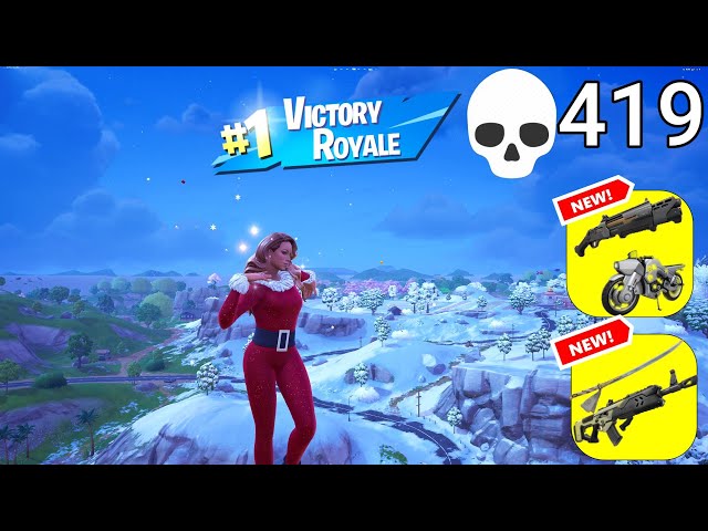 419 Elimination Solo Vs Squads "Zero Build" Gameplay Wins (Fortnite chapter 6 PC)