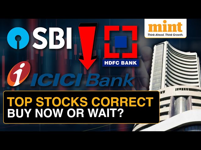 SBI Lost ₹45,000 Cr, HDFC Bank ₹70,500 Cr | Top Stocks See Major Correction | Stock Market Crash