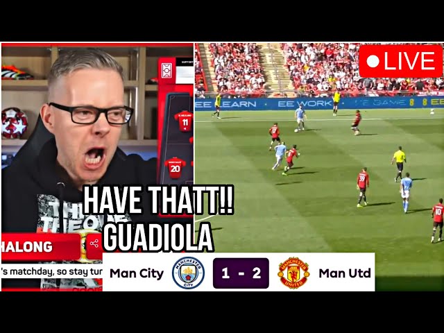 Man City 1 - 2 Man United (FA Cup Final) Goldbridge Live Watchalong