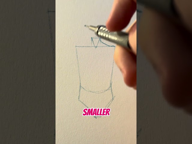 How to manipulate the shapes to draw torsos || Jmarron