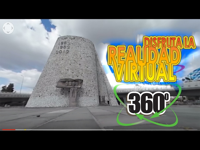 VR 360º Monumento al Taco "Vela Votiva" en Puebla Virtual 4k